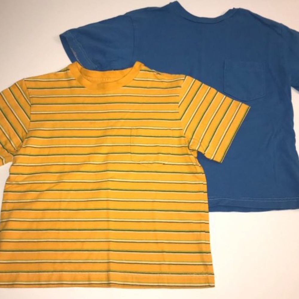 Early 00’s Y2K Vintage Boys Gap Short Sleeve TShirt Bundle of 2 Size: 6/7
